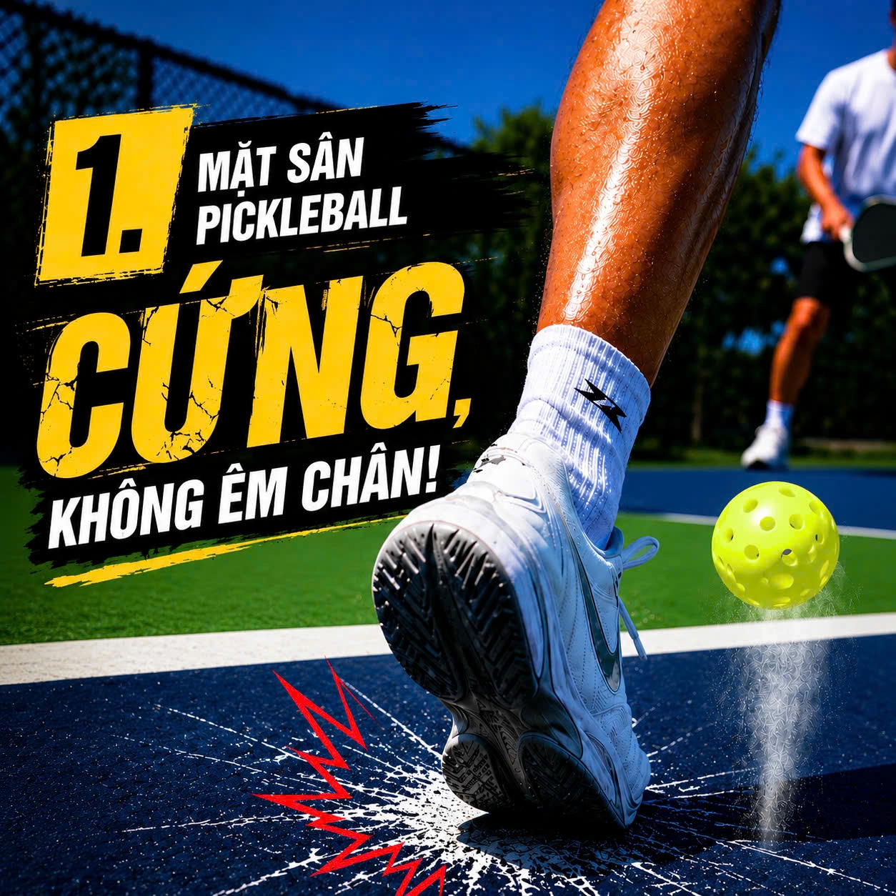 THI CÔNG SÂN PICKLEBALL KẾT HỢP POP TENNIS